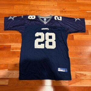 Reebok Dallas Cowboys Felix Jones #28 Stitched NFL Jersey Authentic Men's 54